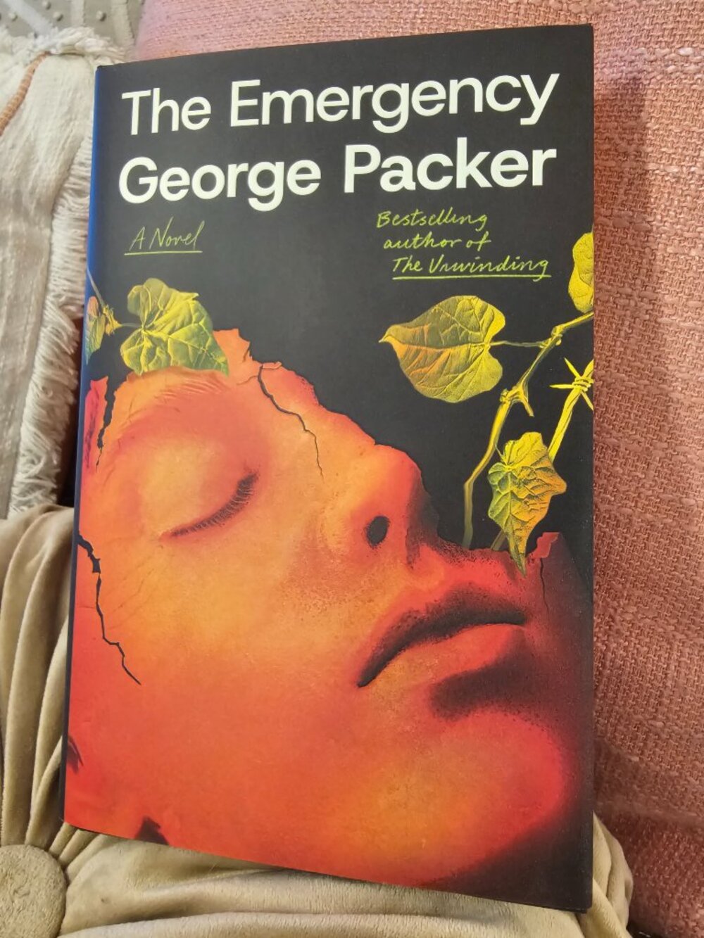 The Emergency: A Novel by George Packer Hardcover Book 2025